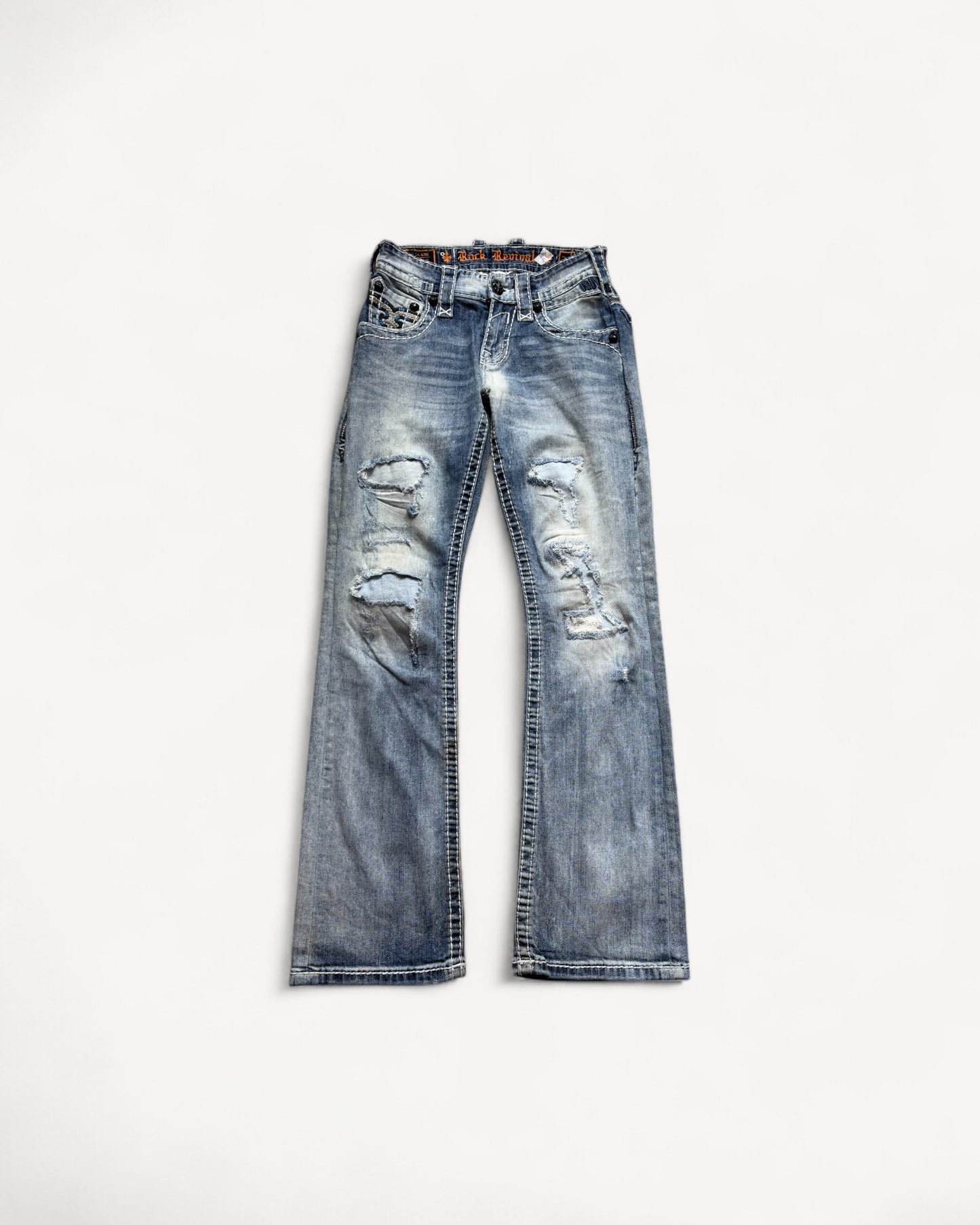 ROCK REVIVAL JEANS W29 L32 #RR12