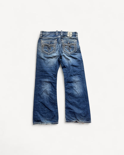 ROCK REVIVAL JEANS W36 L32 #RR22