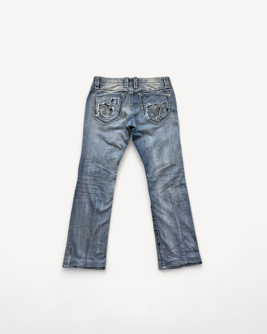 ROCK REVIVAL JEANS W34 L32 #RR11