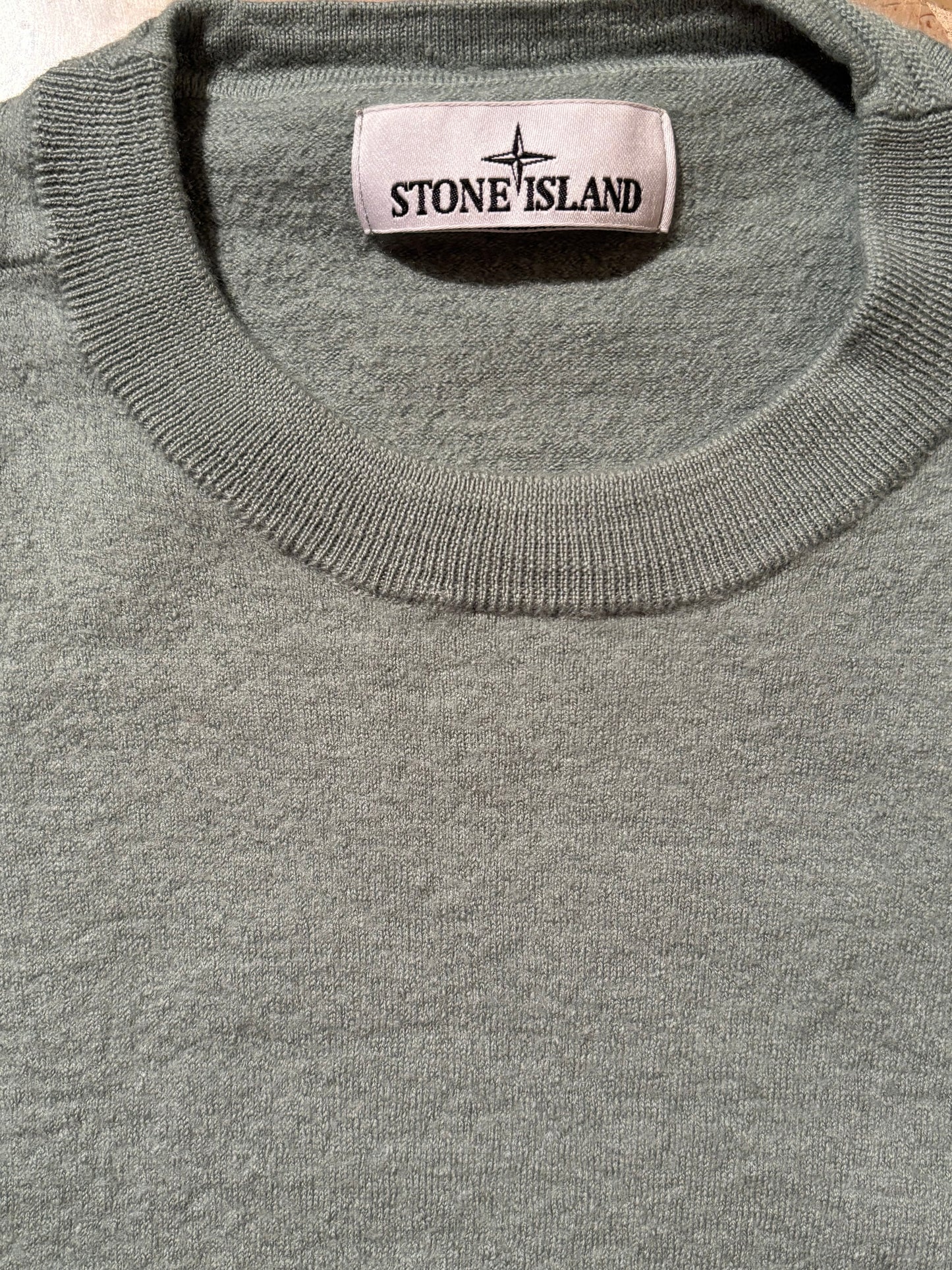 STONE ISLAND GREY KNIT (S)