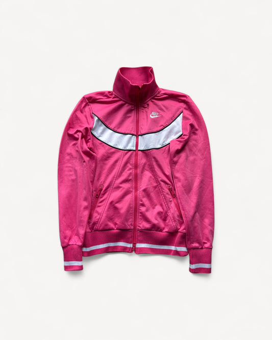 NIKE PINK ZIP UP VEST (S)