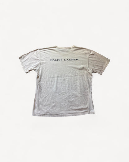 RALPH LAUREN T-SHIRT WHITE (XL)