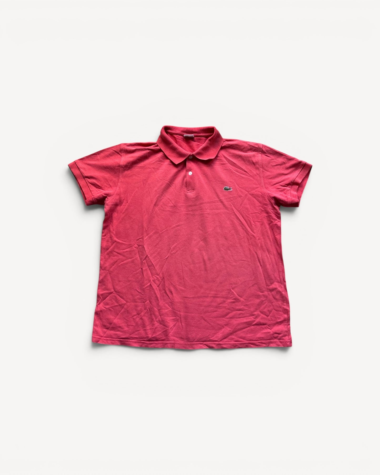 LACOSTE POLO SHIRT RED (L)