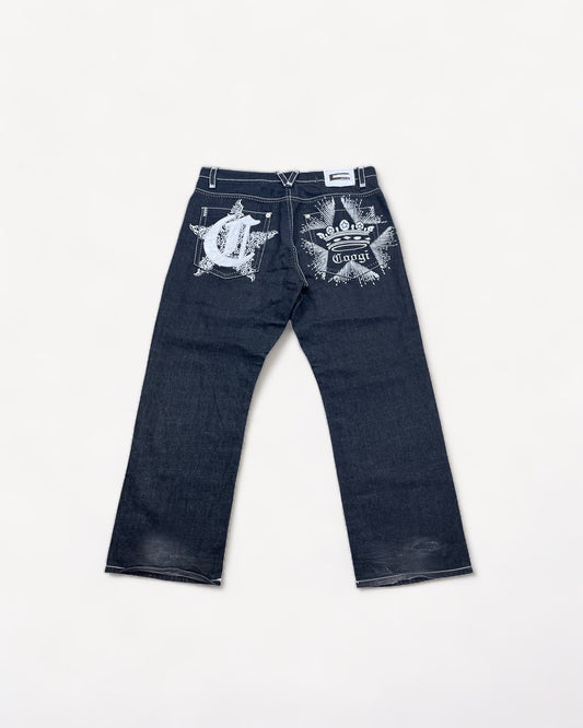 COOGI STAR BAGGY JEANS W40 L34 #COOGI1