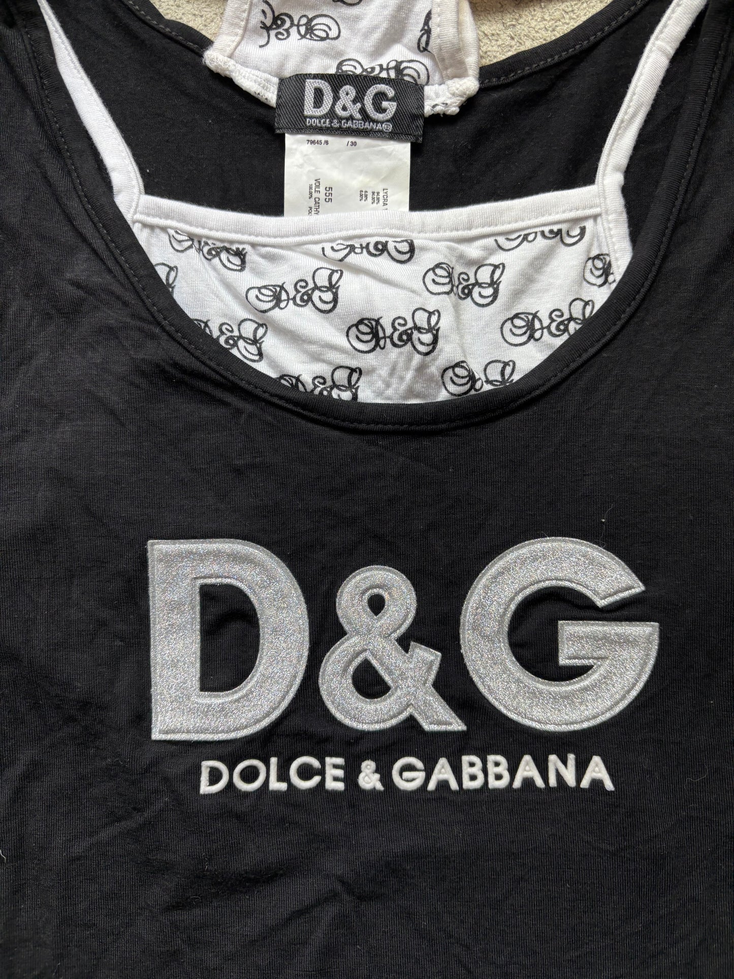 DOLCE & GABBANA WOMEN TANKTOP (M)