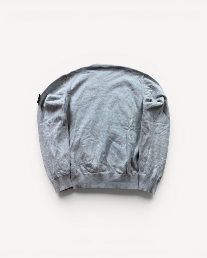 STONE ISLAND GREY KNIT (M)