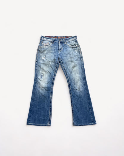 ROCK REVIVAL JEANS W32 L32 #RR3