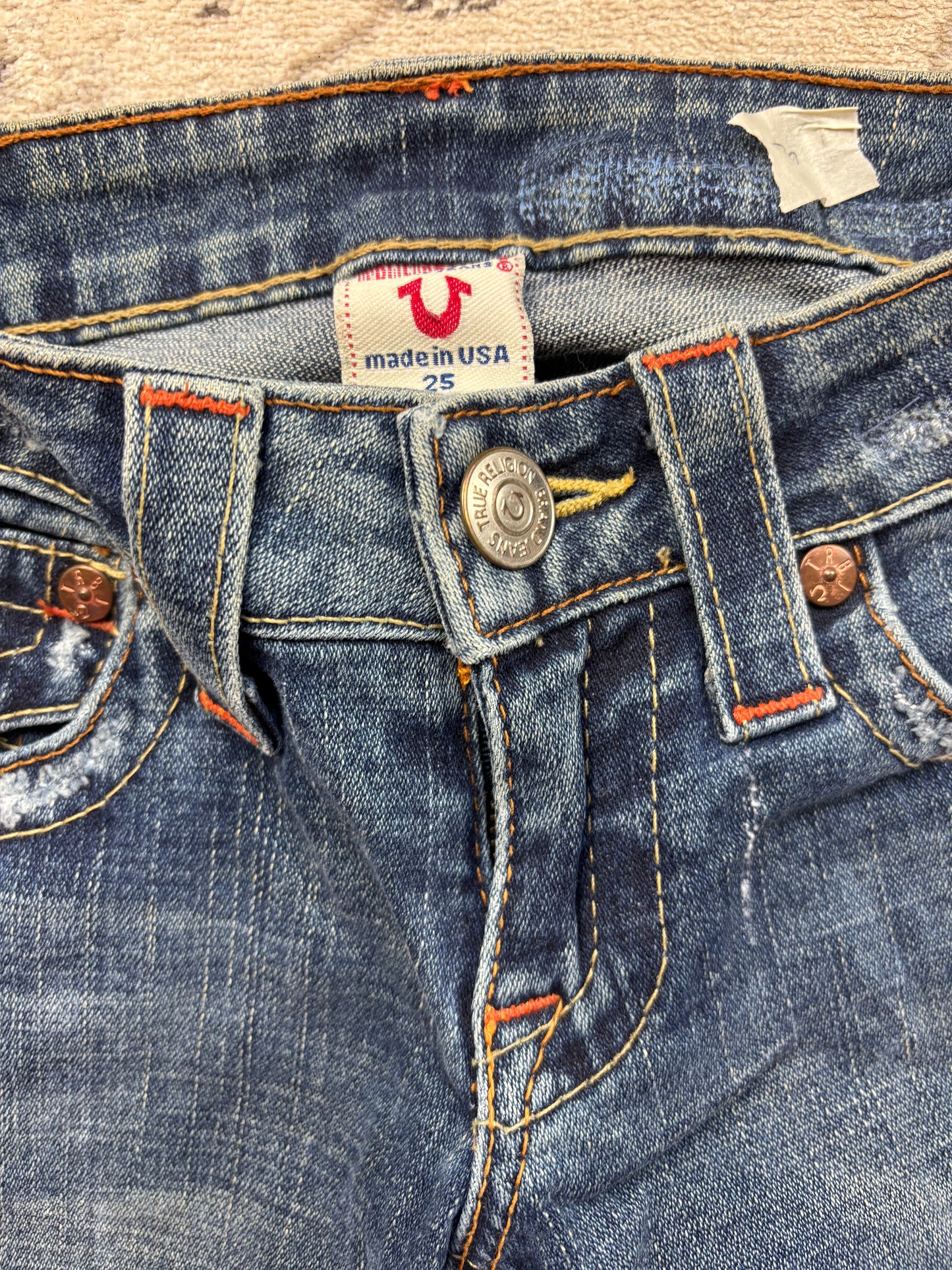 TRUE RELIGION JEANS W25 L30 #TR8