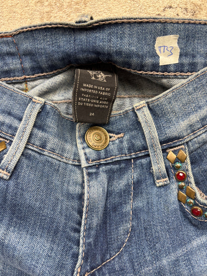 TRUE RELIGION JEANS W24 L30 #TR3