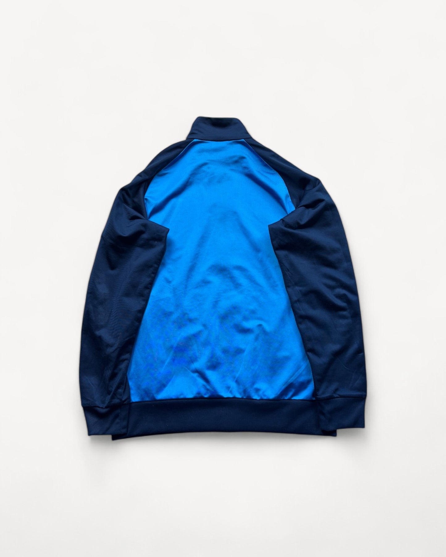 ADIDAS BLUE ZIP UP VEST (L)