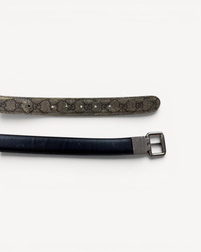 GUCCI MONOGRAM REVERSIBLE BELT