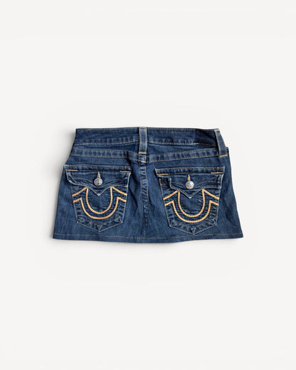 TRUE RELIGION SKIRT W28 #S12