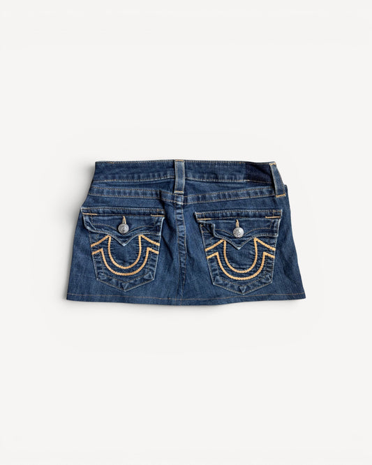 TRUE RELIGION SKIRT W28 #S12
