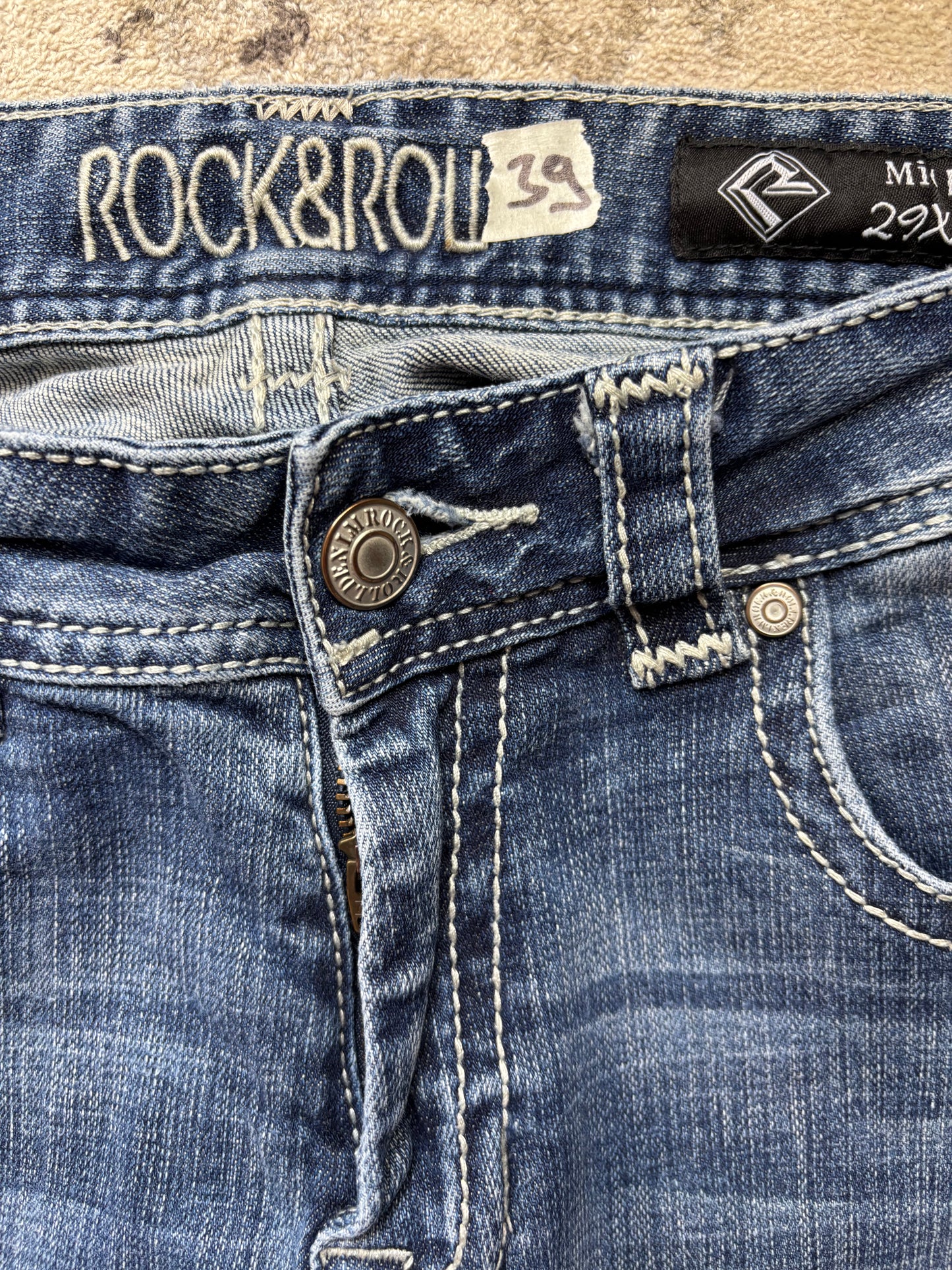 MISS ME STYLE JEANS W29 L32 #MS39