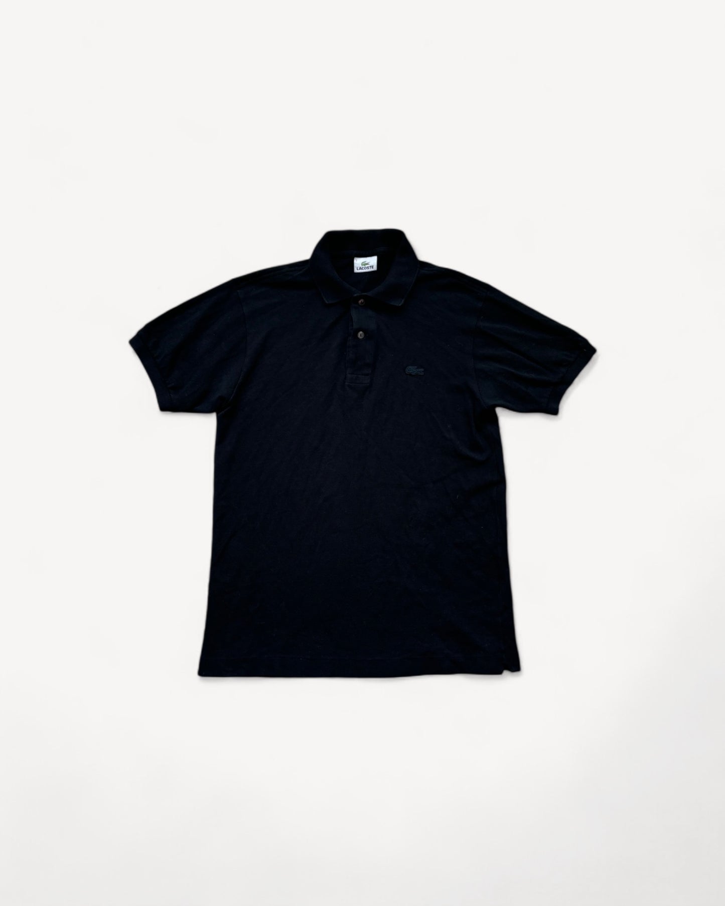 LACOSTE POLO SHIRT BLACK (S)