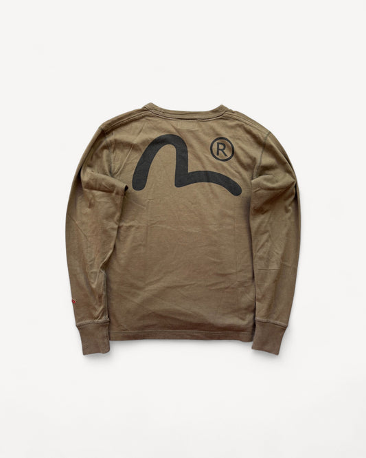 EVISU KAHKI LONGSLEEVE (S)