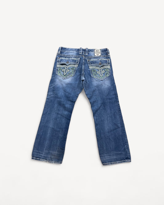 ROCK REVIVAL JEANS W38 L32 #RR20