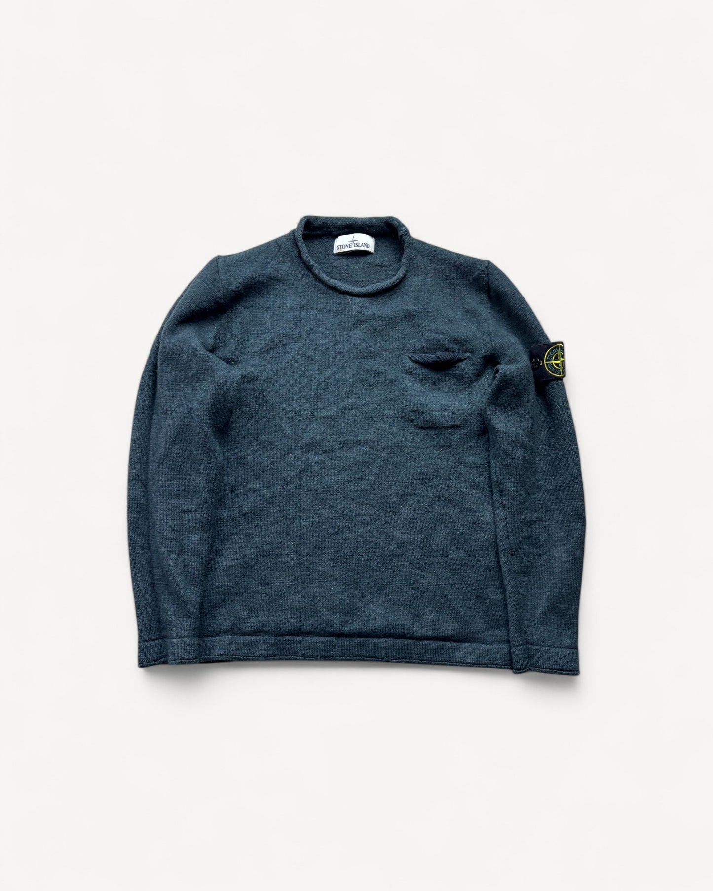 STONE ISLAND GREEN KNIT (S)