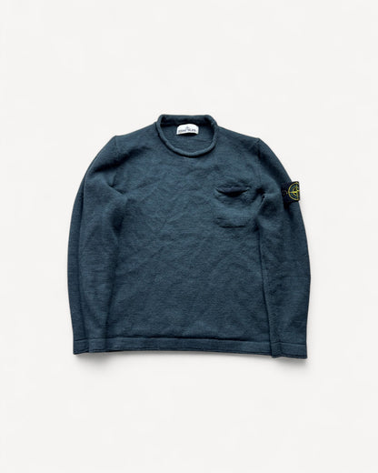 STONE ISLAND GREEN KNIT (S)