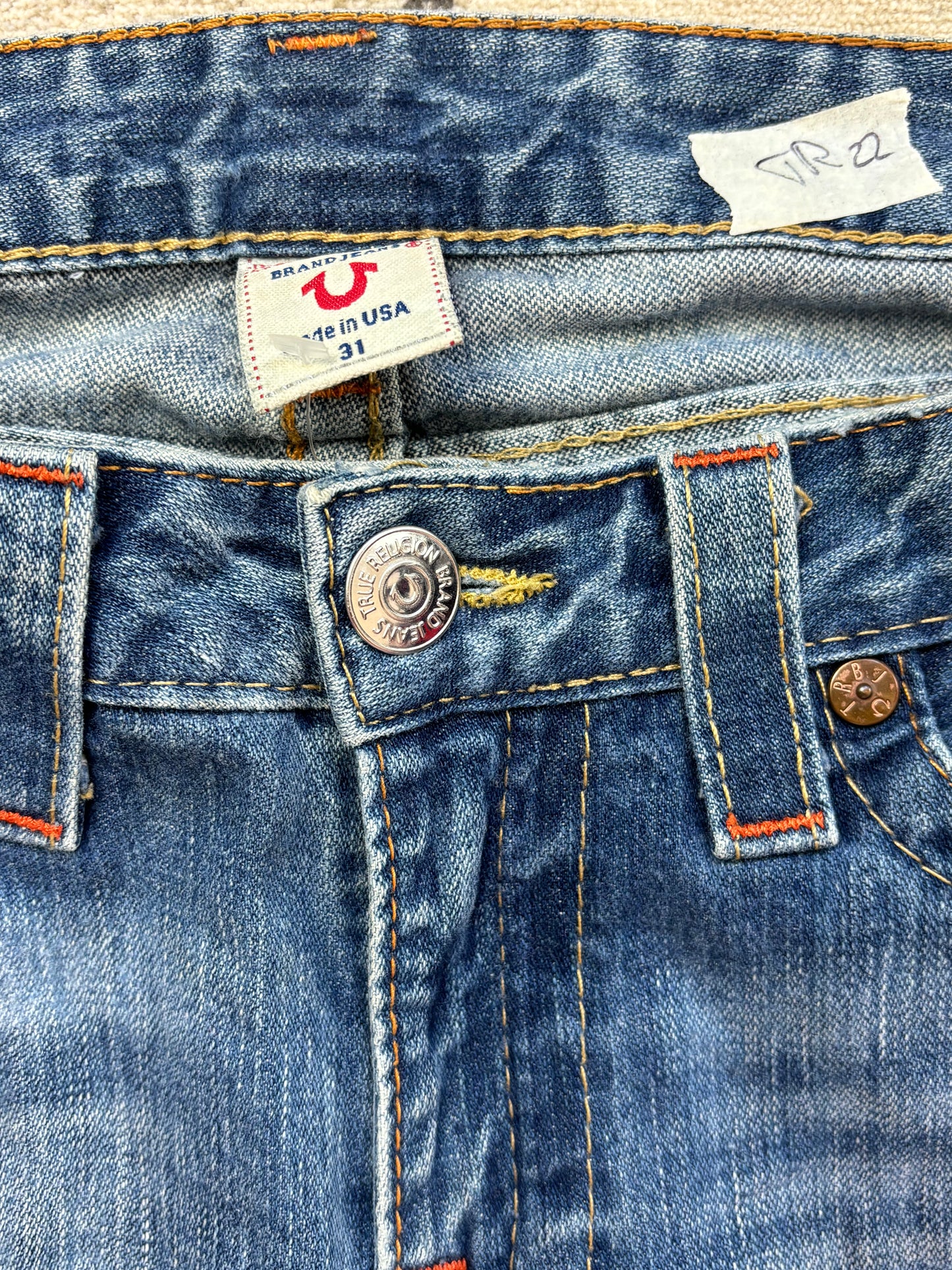 TRUE RELIGION JEANS W31 L32 #TR22