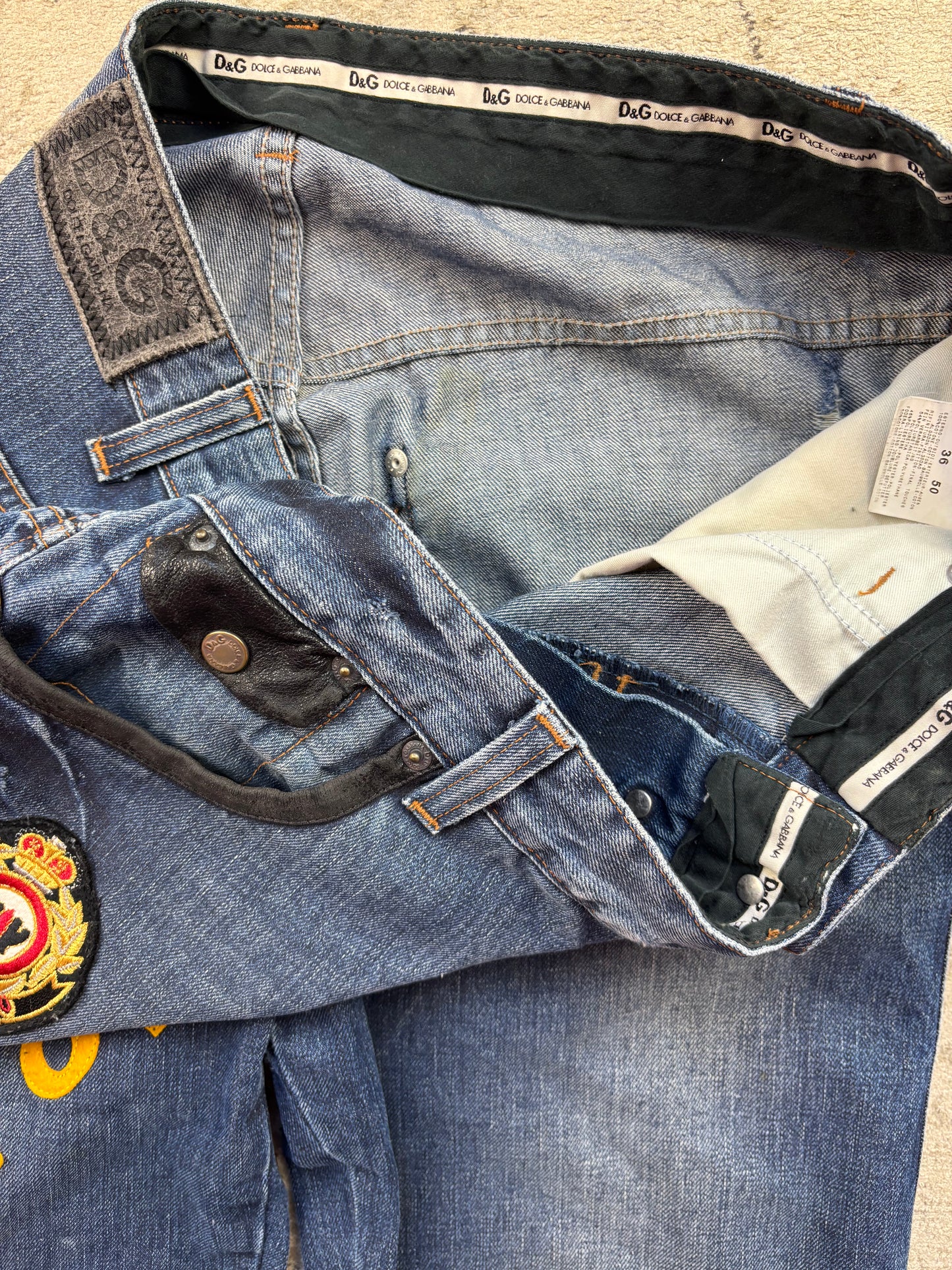 DOLCE & GABBANA JEANS W36 L34