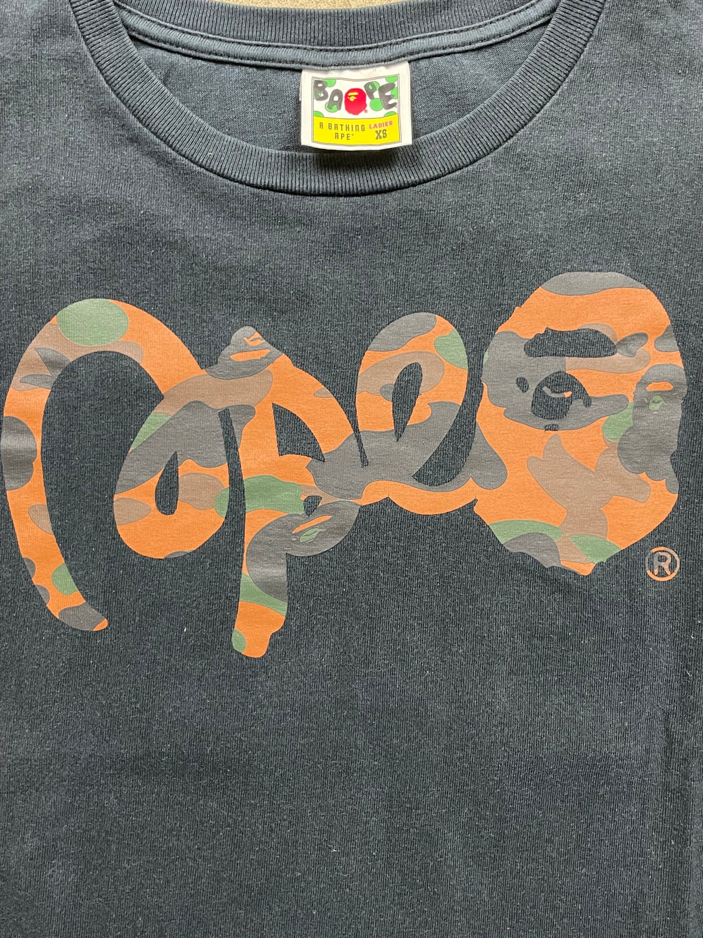 BAPE CAMO T-SHIRT (XS)