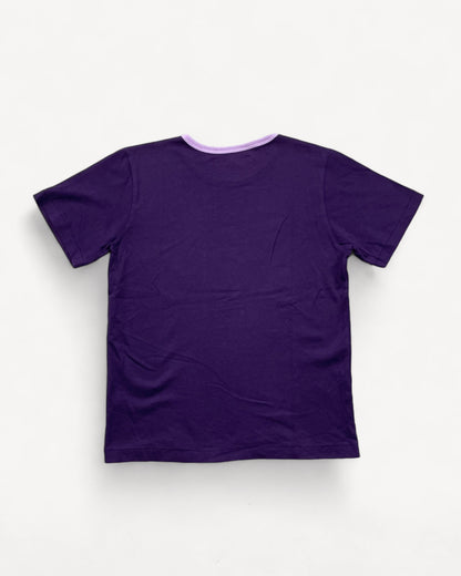 EVISU DONNA PURPLE T-SHIRT (XS)