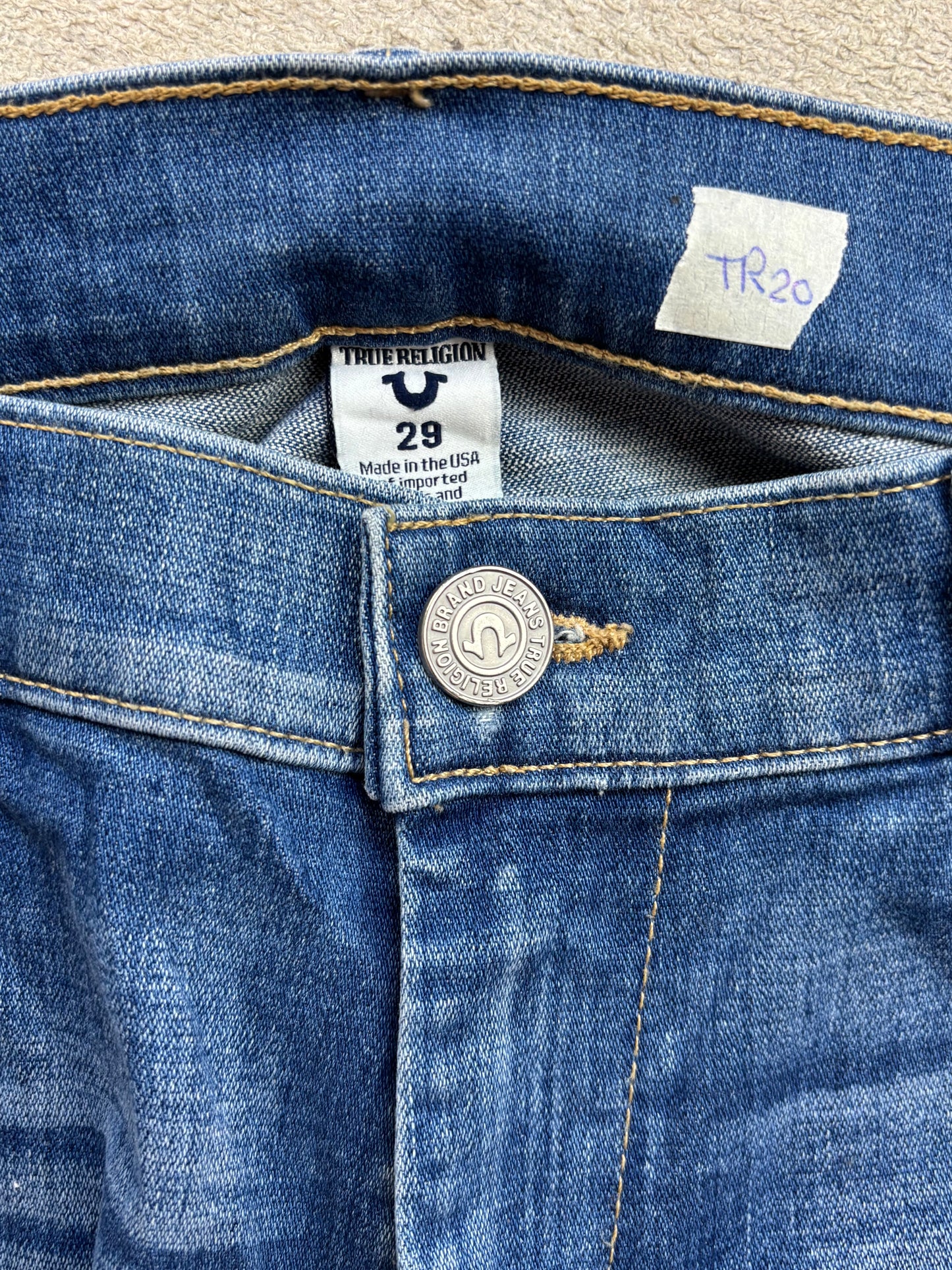 TRUE RELIGION JEANS W29 L30 #TR20
