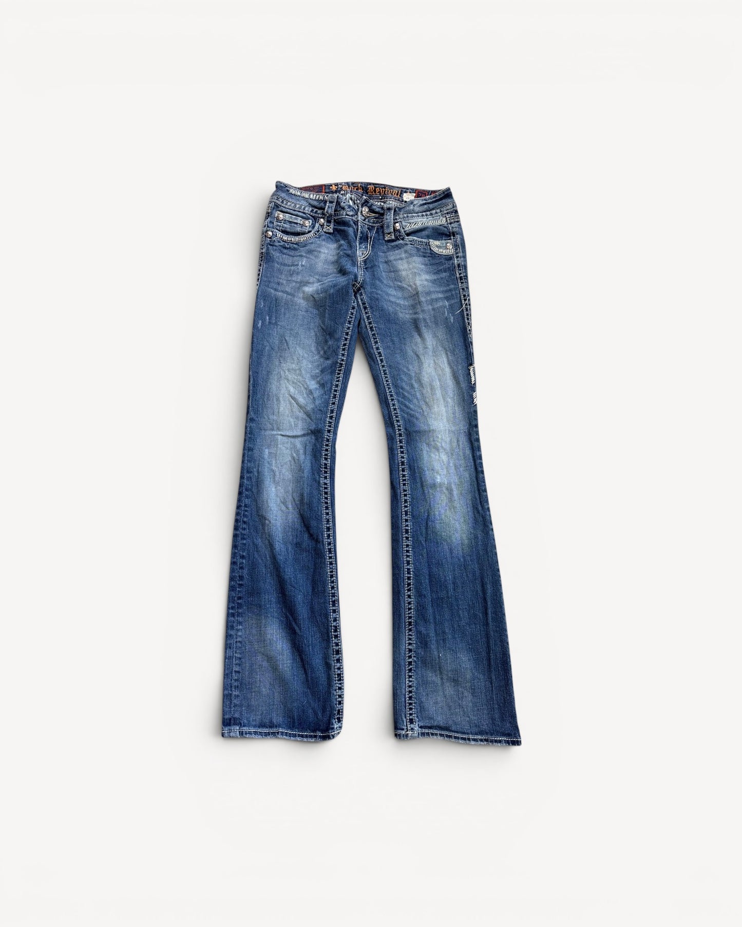 ROCK REVIVAL JEANS W28 L32 #RR13