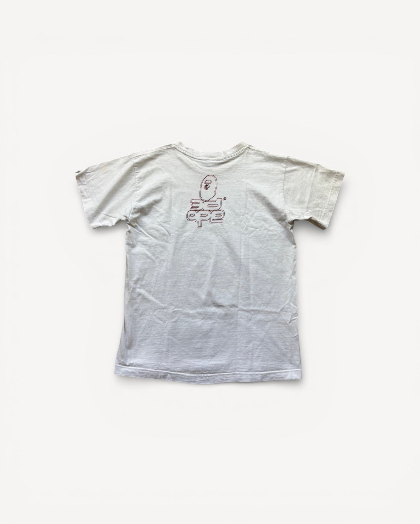 BAPE WHITE T-SHIRT (S)