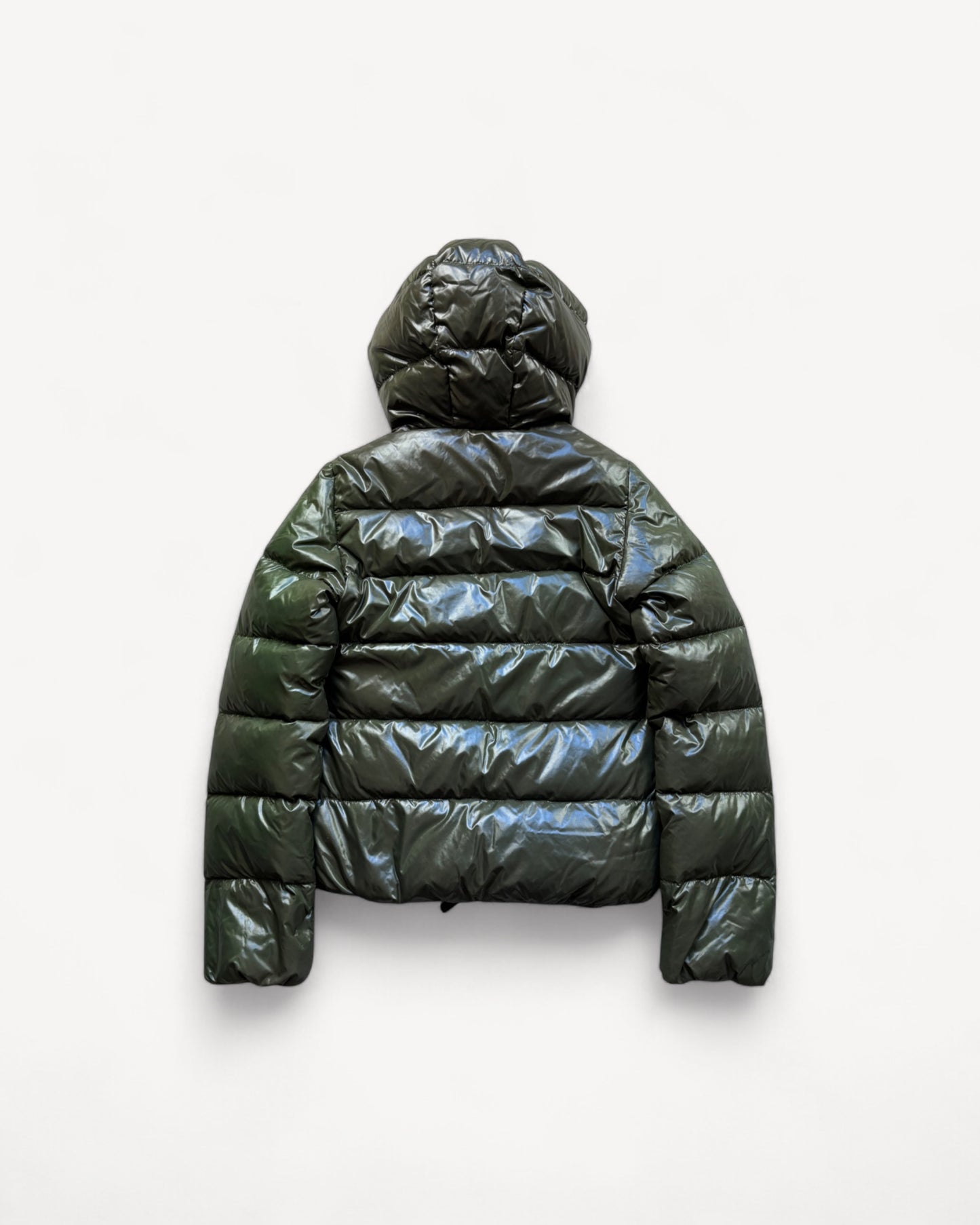 DUVETICA GREEN WOMEN PUFFER JACKET (S)