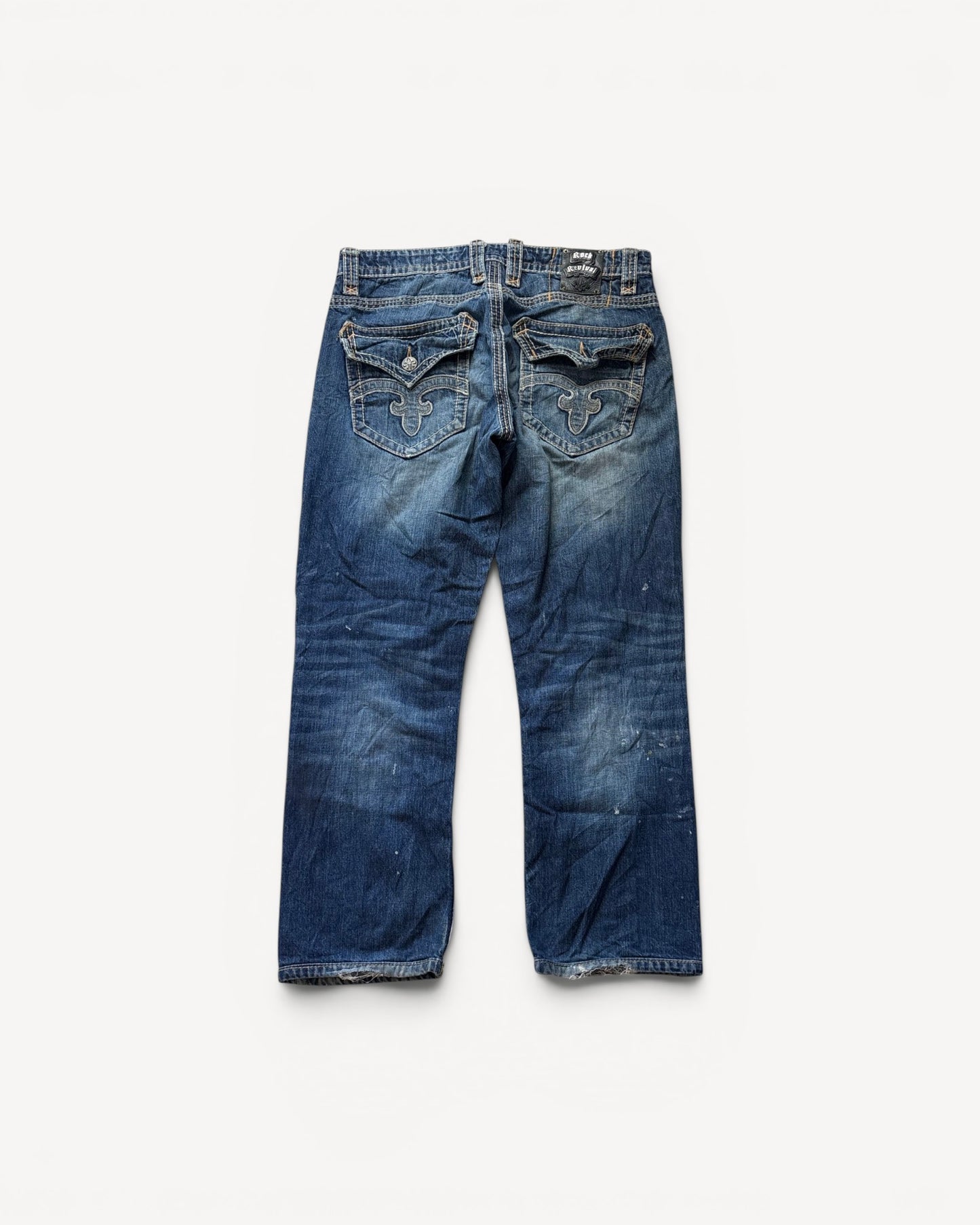 ROCK REVIVAL JEANS W34 L30 #RR46