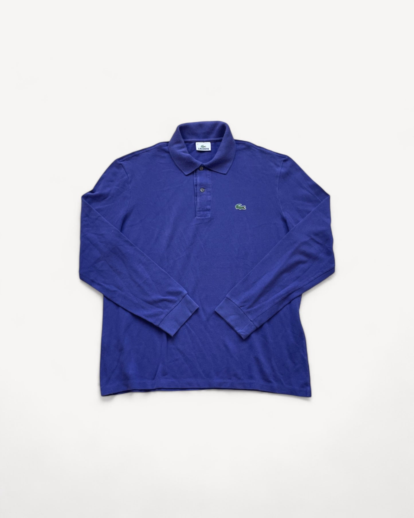 LACOSTE LONGSL. POLO SHIRT PURPLE (M)