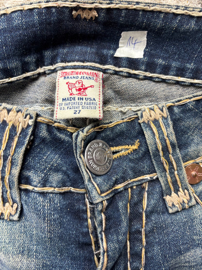 TRUE RELIGION JEANS W27 L30 #TR14