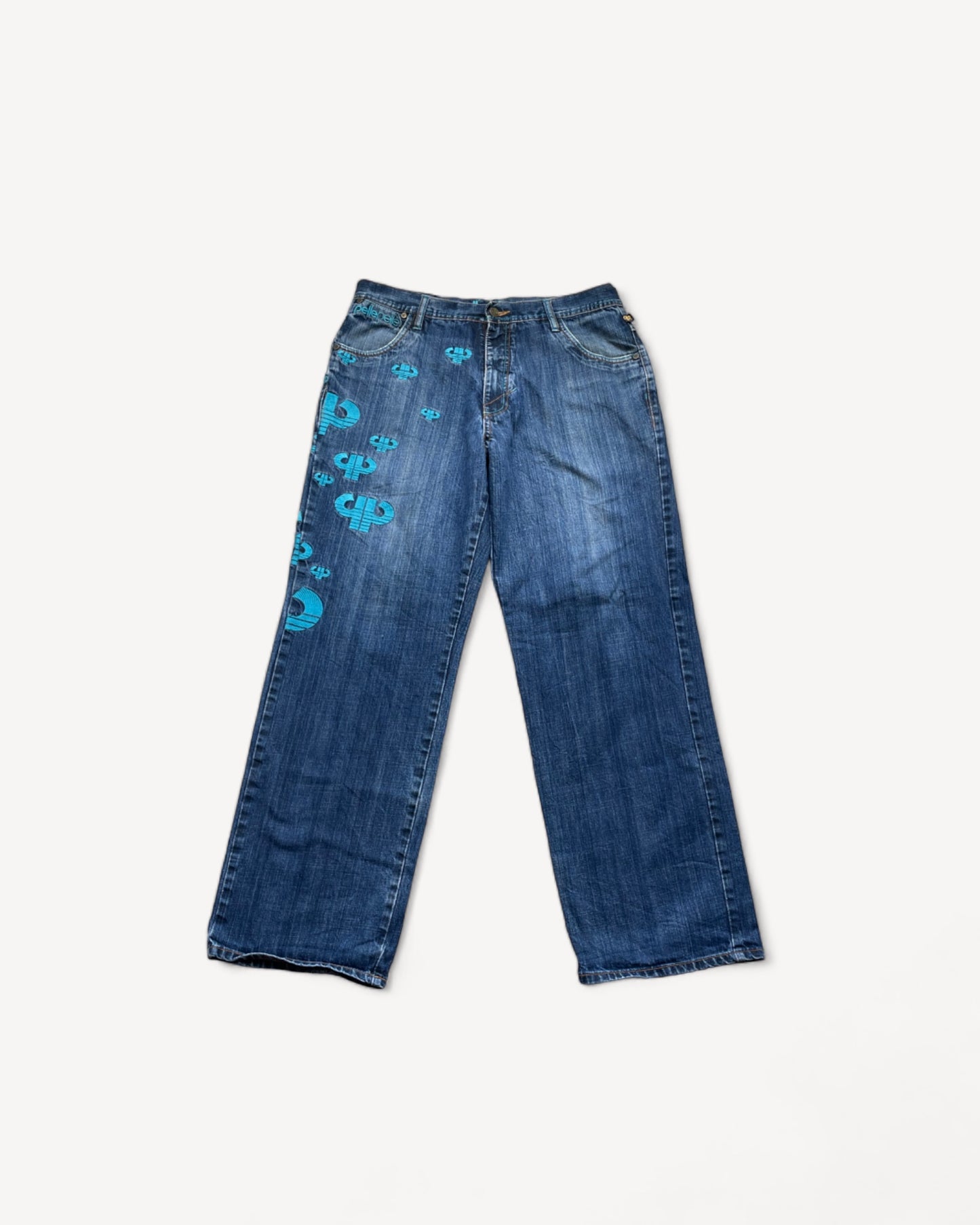 PELLE PELLE BAGGY JEANS W34 L32 #H2