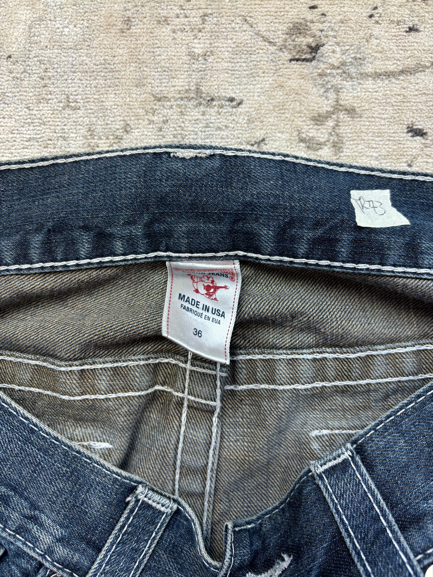 TRUE RELIGION JEANS W36 L32 #TR73