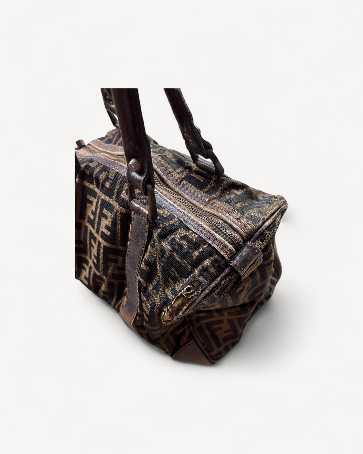 FENDI BOSTON MONOGRAM BAG