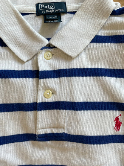 RALPH LAUREN POLO SHIRT STRIPED (S)