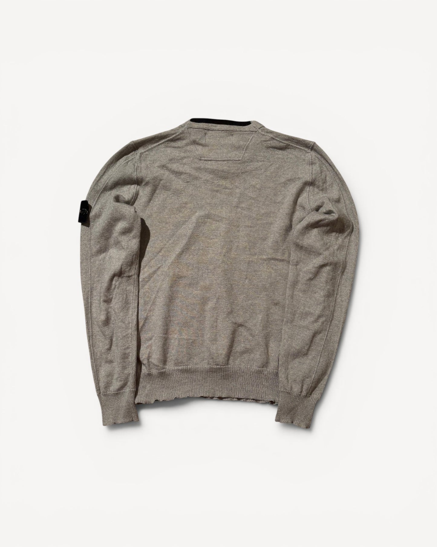 STONE ISLAND GREY KNIT (S)