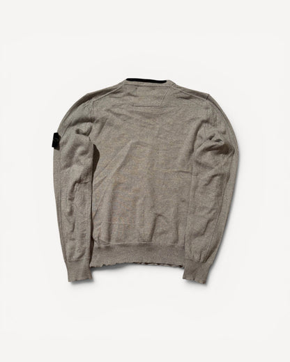 STONE ISLAND GREY KNIT (S)