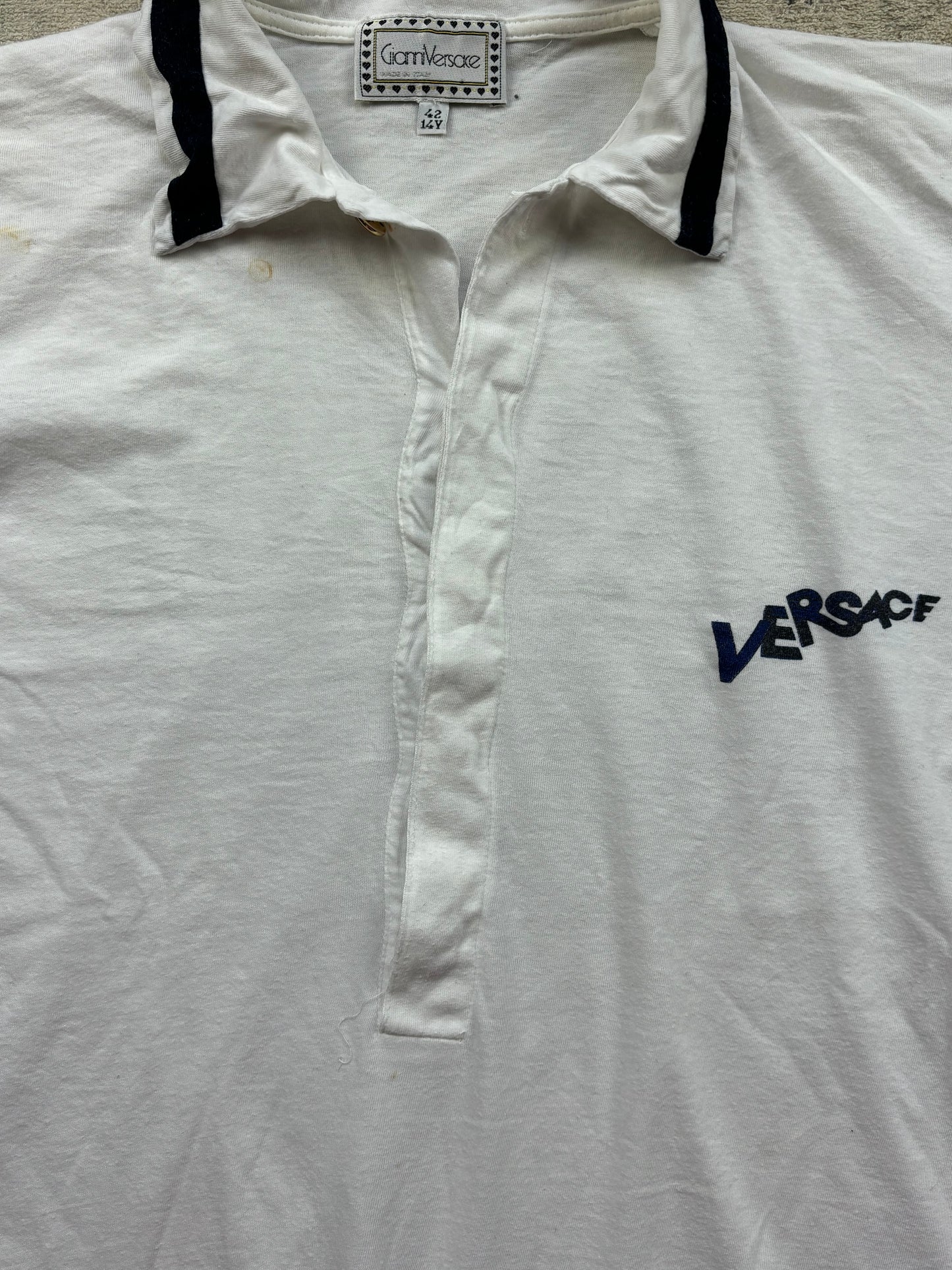 VERSACE POLO SHIRT (M)