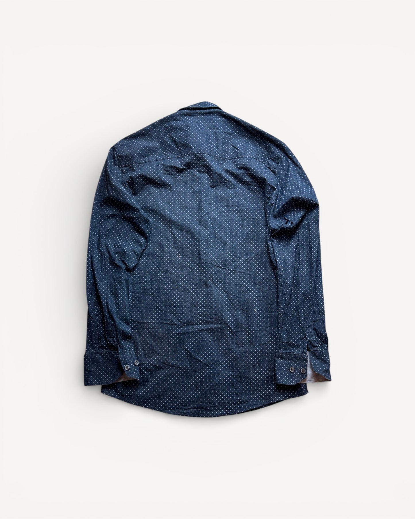ARMANI NAVY SHIRT (M)