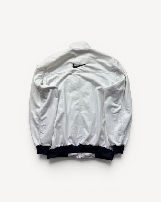 NIKE WHITE ZIP UP VEST (M)