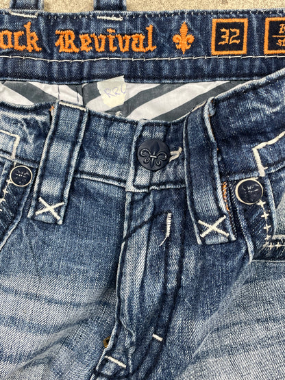 ROCK REVIVAL JEANS W32 L30/32 #RR6