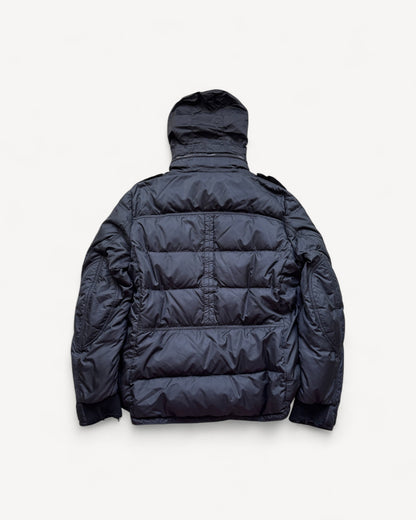 MONCLER BLACK PUFFER JACKET (S/M)