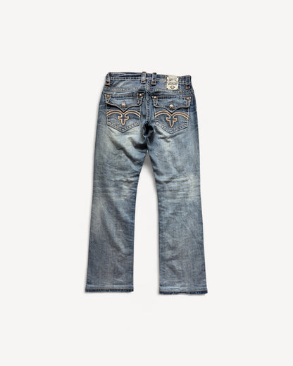 ROCK REVIVAL JEANS W32 L32 #RR25