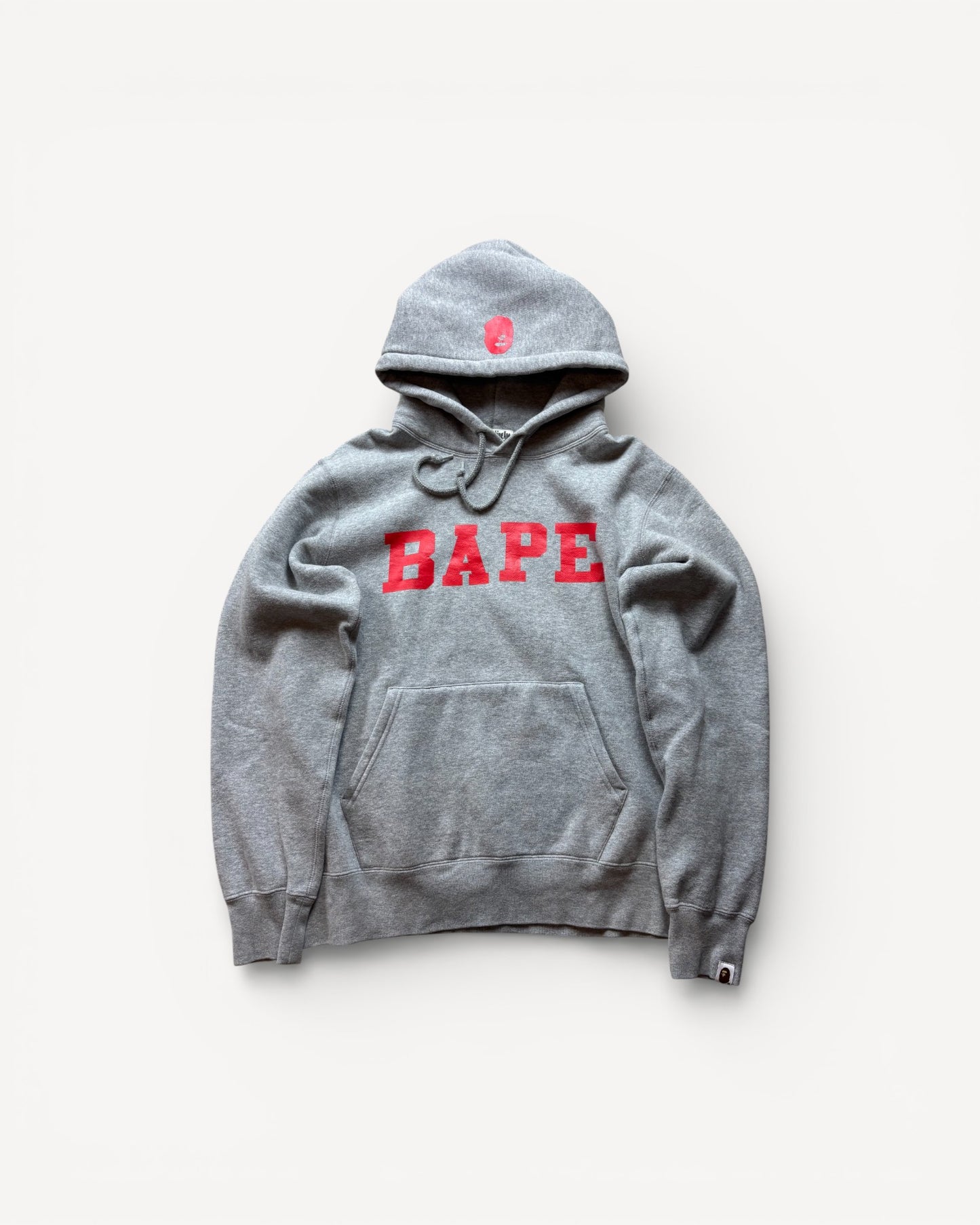 BAPE GREY HOODIE (M)