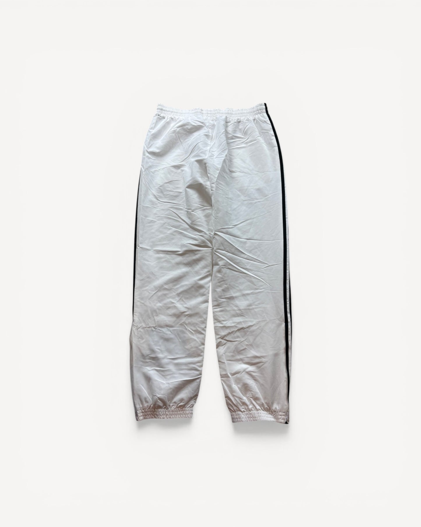 ADIDAS WHITE TRACKPANT (L)