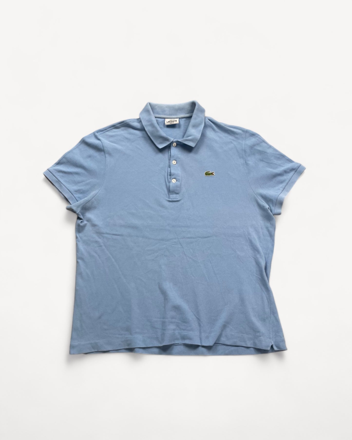 LACOSTE POLO SHIRT BABYBLUE (XL)