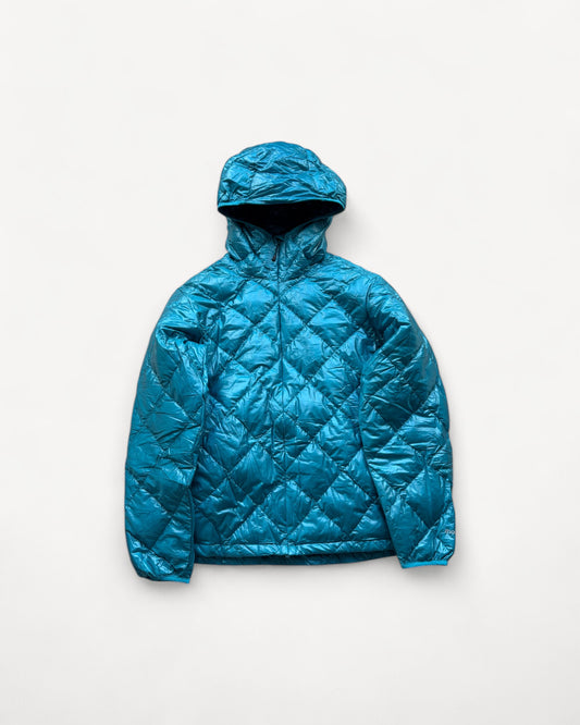 MONTBELL LIGHT BLUE PUFFER JACKET (S)